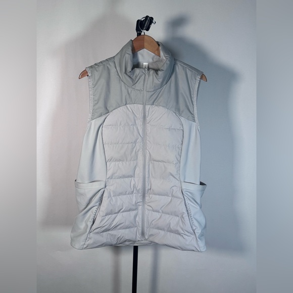 NWOT Lululemon Down for It All Vest Vapor - Picture 6 of 9